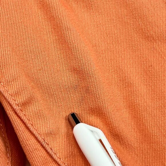 St John’s Bay Bermuda Shorts Womens 28W Orange Bright Colorful Stretch Casual - Picture 12 of 13